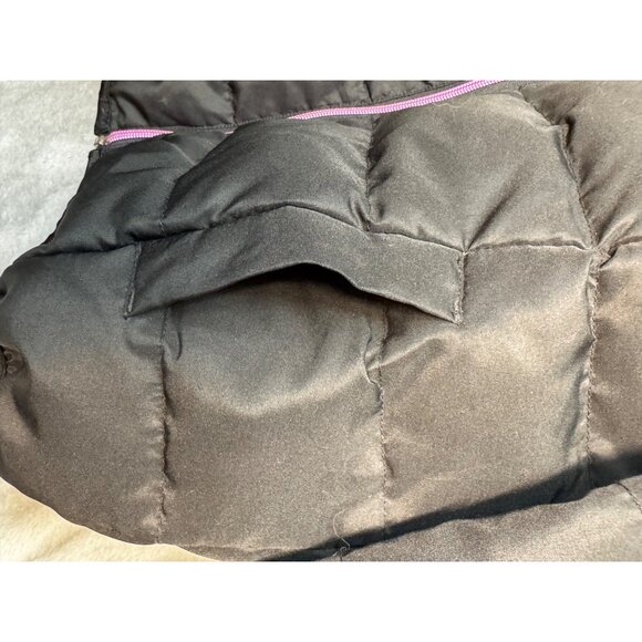Guess Womens Medium coat Black Hooded Puffer Pink Lining Down/Feather Blend - Picture 16 of 16